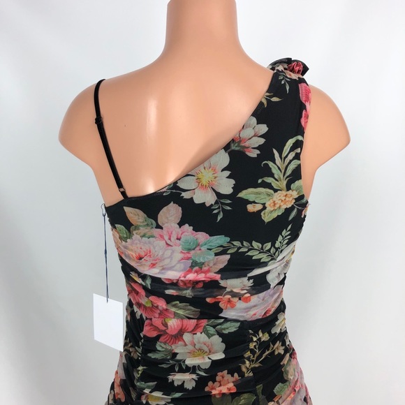 Majorelle Cassandra Mini Dress In Karolina Black - Picture 12 of 15